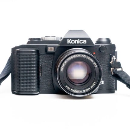 konica fs 1, lente hexanon ar 50mm f1.7