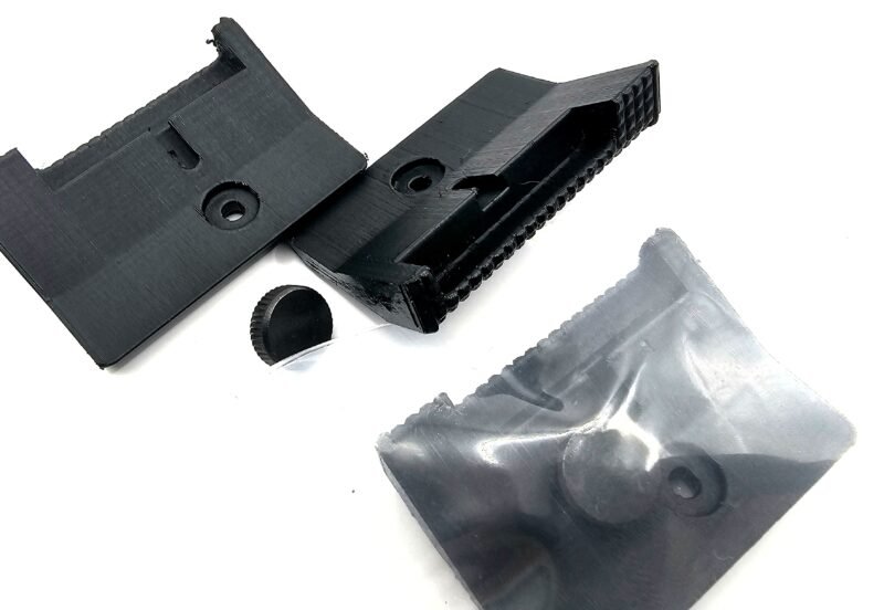 grip para canon a1 o ae1 program + tornillo de sujeción (3d) grip para canon a1 o ae1 program + tornillo de sujeción (3d)