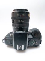 canon eos 750, lente 28 70mm f3.5 4.5